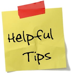 Helpful Tips 
